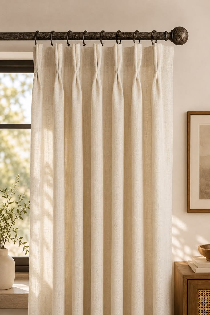 curtain pleats